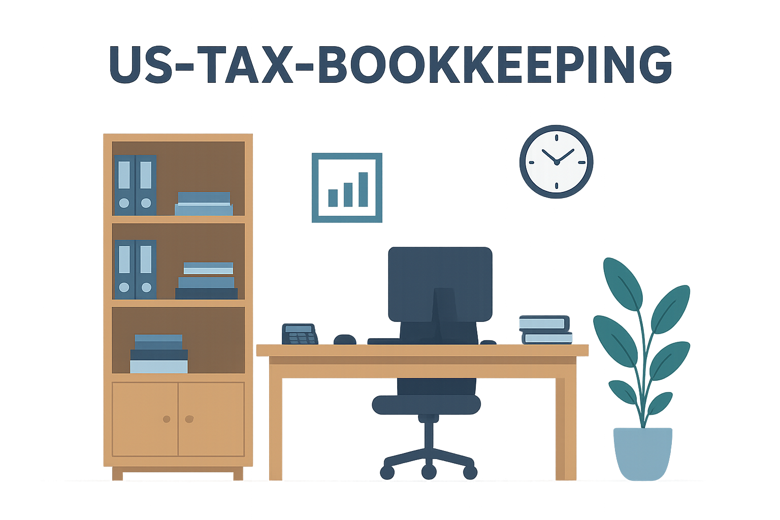 US Tax Bookkeeping System Logo